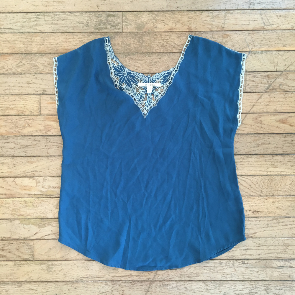 Dark Teal Blouse